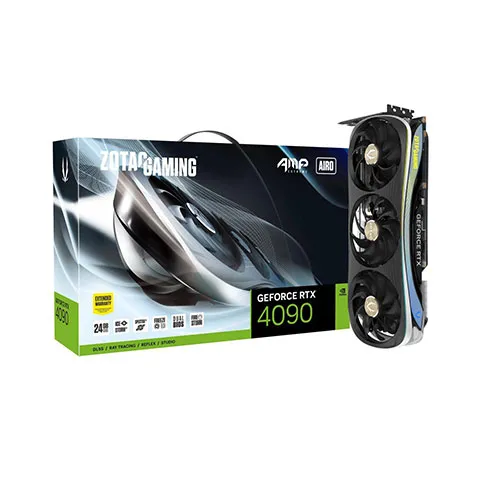 کارت گرافیک زوتاک GeForce RTX 4090 AMP Extreme AIRO 24GB GDDR6 - تصویر ۲