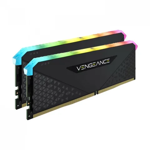 رم کورسیر VENGEANCE RGB RS 16GB (2*8GB) DUAL 3200MHz DDR4 - تصویر ۲