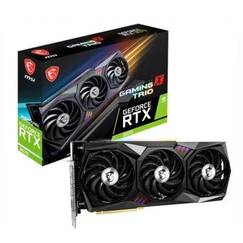کارت گرافیک ام اس آی GEFORCE RTX 3070 GAMING X TRIO 8G GDDR6 - تصویر ۲