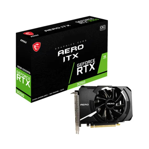 کارت گرافیک ام اس آی GEFORCE RTX 3050 AERO ITX OC 8G DDR6 - تصویر ۲