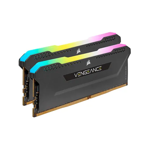 رم کورسیر VENGEANCE RGB PRO SL Black 16GB (2*8GB) DUAL 3600MHz DDR4 - تصویر ۲