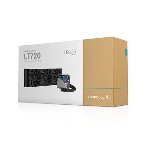 خنک کننده مایع پردازنده دیپ کول DEEPCOOL LT720 Black - تصویر ۲