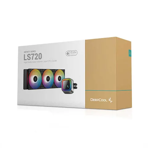 خنک کننده مایع پردازنده دیپ کول LS720 Black - تصویر ۳