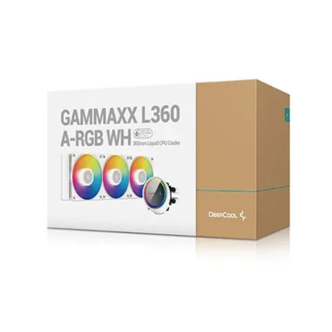 خنک کننده پردازنده دیپ کول GAMMAXX L360 ARGB White - تصویر ۲