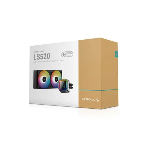 خنک کننده مایع پردازنده دیپ کول LS520 Black - تصویر ۲