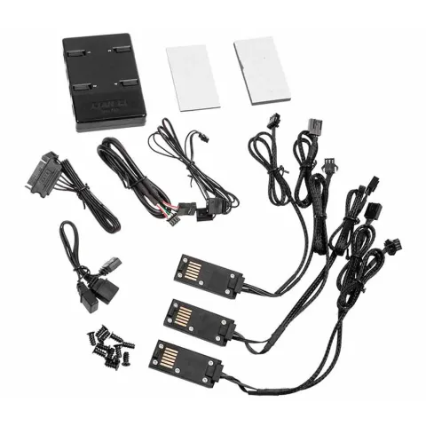 فن کیس لیان لی UNI Fan SL120 RGB Black بسته 3 عددی - تصویر ۴