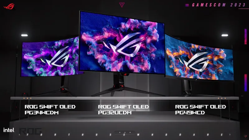 ایسوس اولین مانیتور 4K با فناوری QD-OLED و نرخ تازه‌سازی 240Hz معرفی کرد