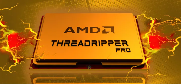 پردازنده‌های AMD Threadripper PRO 7000 تا 75% سریع‌تر از Xeon