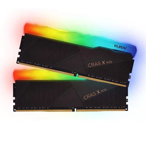 رم دسکتاپ DDR4 کلو 3200MHz مدل KLEVV CRAS X RGB ظرفیت 16x2 گیگابایت - تصویر ۲