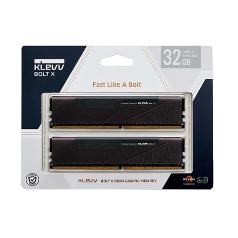 رم دسکتاپ DDR4 کلو 3600MHz مدل KLEVV BOLT X DUAL ظرفیت 2x8=16GB گیگابایت - تصویر ۲
