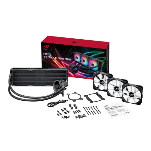 خنک کننده مایع پردازنده ایسوس ROG STRIX LC II 360 ARGB - تصویر ۲