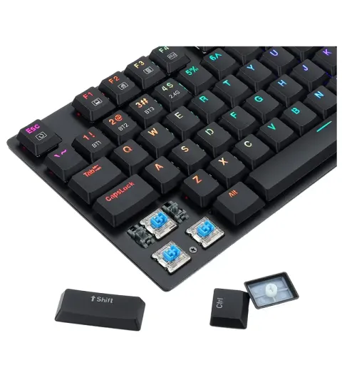 کیبورد بی سیم مکانیکال گیمینگ ردراگون APS PRO K607P-KBS RGB - تصویر ۳