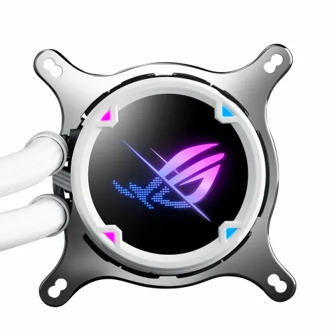 خنک کننده مایع پردازنده ایسوس ROG STRIX LC II 360 ARGB WHITE EDITION - تصویر ۳