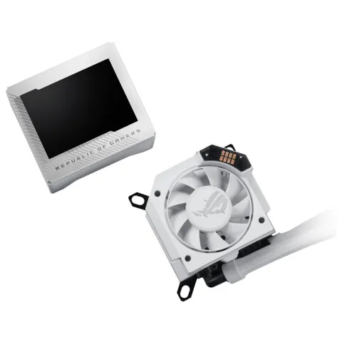 خنک کننده مایع پردازنده ایسوس مدل ROG RYUJIN III 360 ARGB White - تصویر ۵
