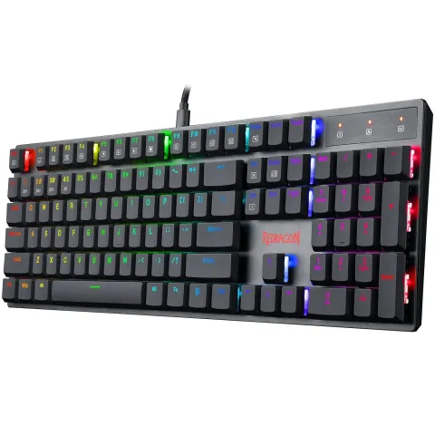 کیبورد گیمینگ ردراگون K535 APAS WIRED BLUE Switch - تصویر ۳
