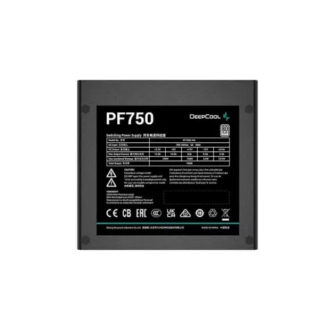 پاور دیپ کول DEEPCOOL PF750 80 PLUS - تصویر ۴