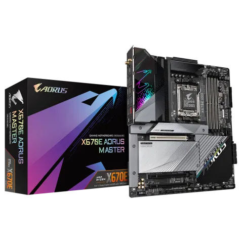 مادربرد گیگابایت مدل GIGABYTE AORUS X670E MASTER (فروش به صورت باندل CPU) - تصویر ۲