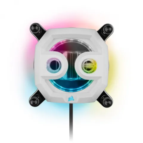 خنک کننده سیکل باز کورسیر HYDRO X SERIES iCUE XH305i WHITE RGB PRO - تصویر ۴