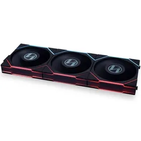 فن کیس لیان لی LIAN LI UNI FAN TL LCD 120 3x1 BLACK - تصویر ۲