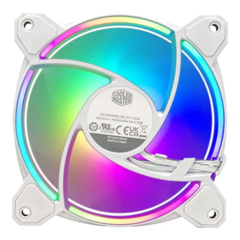 فن کیس کولرمستر MF120 HALO2 ARGB WHITE 3x1 - تصویر ۲