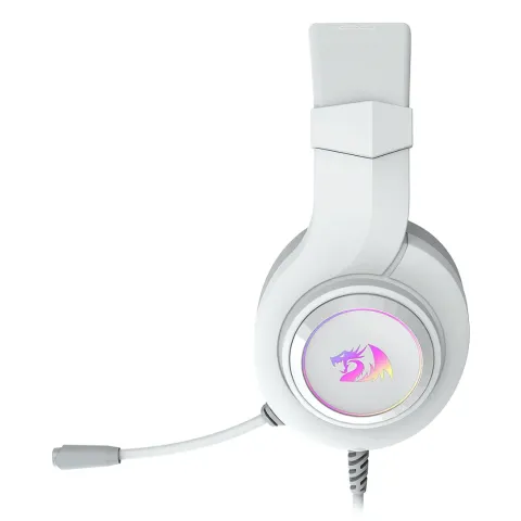 هدست ردراگون H371 HYLAS WIRED USB RGB WHITE - تصویر ۲