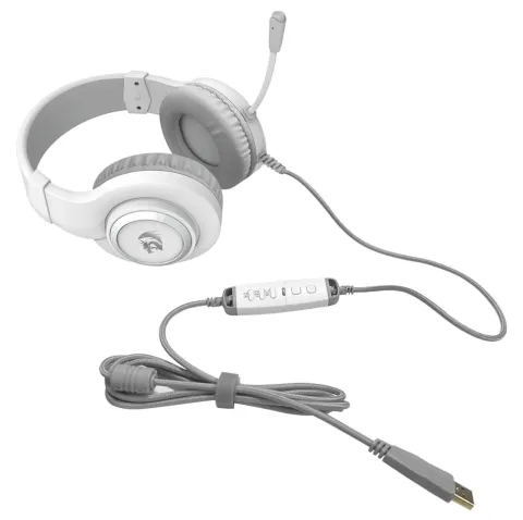 هدست ردراگون H371 HYLAS WIRED USB RGB WHITE - تصویر ۳