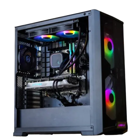کیس لیان لی Lian li LANCOOL 215 RGB BLACK - تصویر ۲