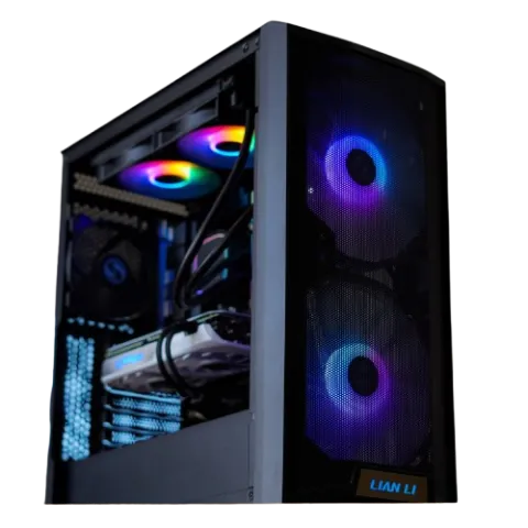 کیس لیان لی Lian li LANCOOL 215 RGB BLACK - تصویر ۳