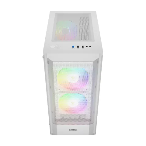 کیس گیم دیاس GAMDIAS AURA GC6 WHITE GAMING CASE - تصویر ۳
