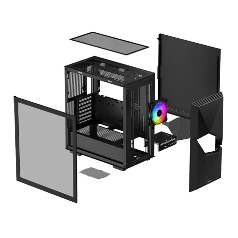 کیس دیپ کول DEEPCOOL CYCLOPS Black - تصویر ۵