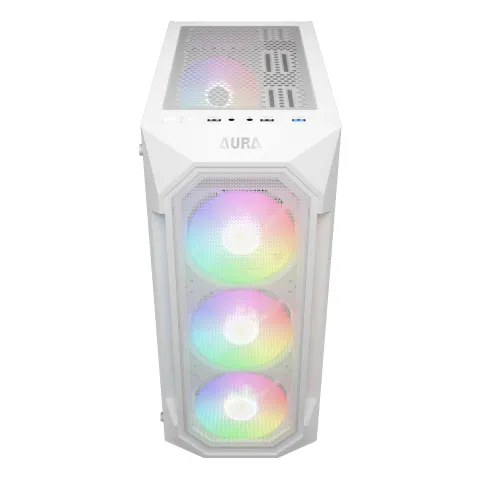 کیس گیم دیاس GAMDIAS AURA GC1 ELITE WH ARGB GAMING CASE - تصویر ۳
