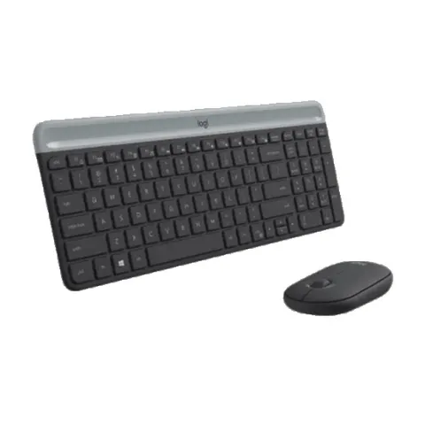 کیبورد و موس بی سیم لاجیتک MK470 GRAPHITE - تصویر ۲