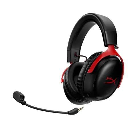 هدست هایپر ایکس Cloud III Wireless Black-Red - تصویر ۴