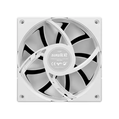 خنک کننده مایع پردازنده گیم دیاس GAMDIAS AURA GL240 V2 LIQUID COOLER WH - تصویر ۷