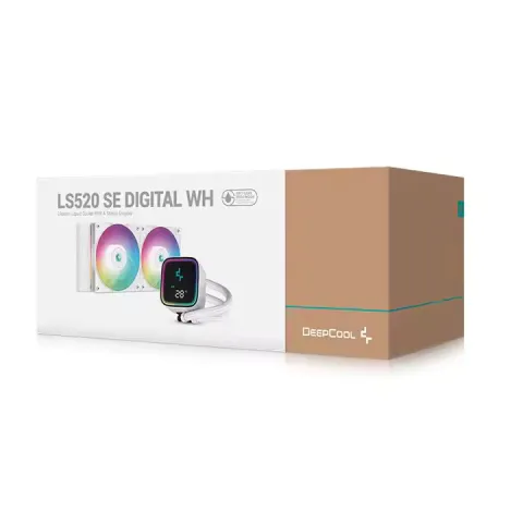 خنک کننده مایع پردازنده دیپ کول LS520 SE DIGITAL WHITE - تصویر ۲