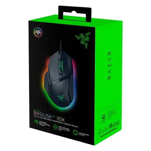 موس باسیم گیمینگ ریزر BASILISK V3 35K - تصویر ۷