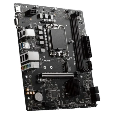 مادربرد ام اس آی PRO H610M-E DDR5 (فروش به‌صورت باندل CPU) - تصویر ۳