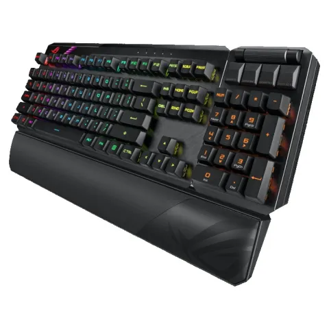 کیبورد  ایسوس بی سیم ROG STRIX Claymore II Red Switch - تصویر ۳