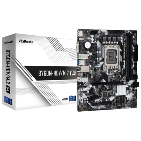 مادربرد ازراک ASROCK B760M-HDV/M.2 DDR4 - تصویر ۲