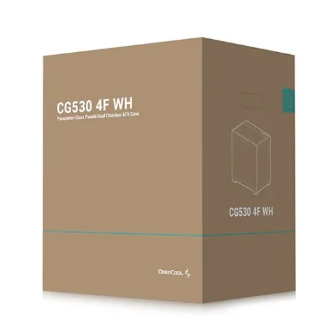 کیس دیپ کول CG530 4FAN WHITE - تصویر ۵