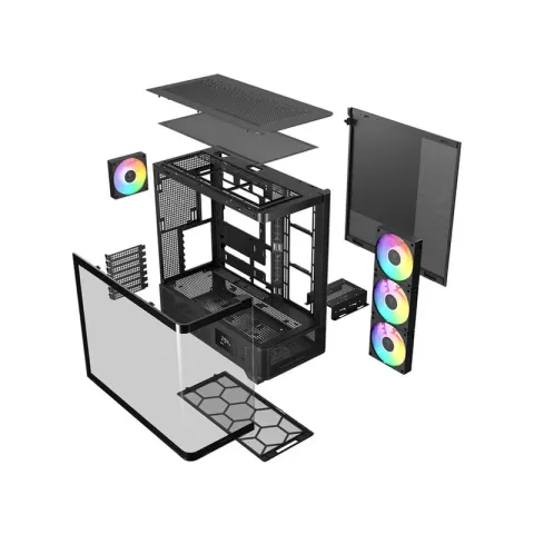 کیس گیم دیاس GAMDIAS ATLAS  P2 CG GAMING CASE - تصویر ۶
