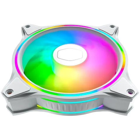 فن کیس کولر مستر MASTERFAN MF120 WHITE HALO بسته 3 عددی - تصویر ۵