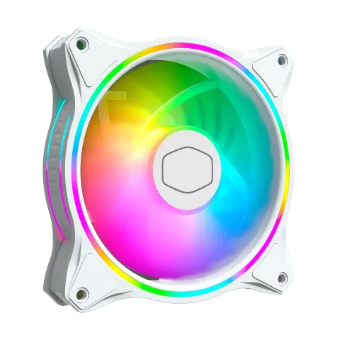 فن کیس کولر مستر MASTERFAN MF120 WHITE HALO بسته 3 عددی - تصویر ۷