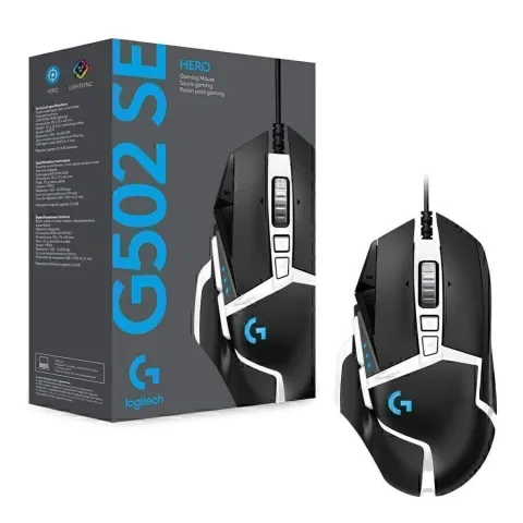 موس گیمینگ لاجیتک باسیم G502 SE HERO - تصویر ۲