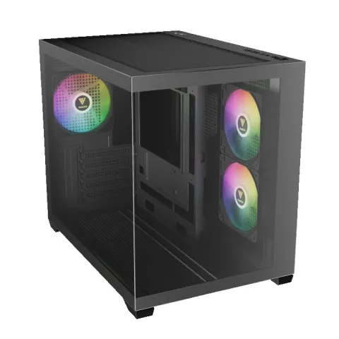 کیس گیم دیاس GAMDIAS AURA GC10M ARGB GAMING CASE - تصویر ۲