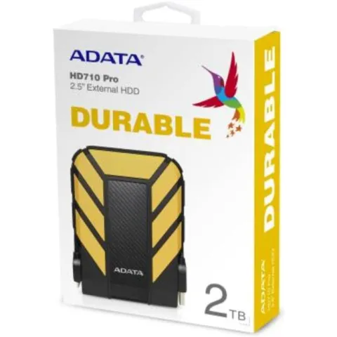 هارد اکسترنال ای دیتا زرد HDD EXTERNAL ADATA HD 710 PRO 2TB - تصویر ۴