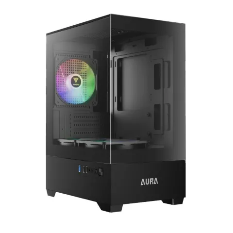 کیس گیم دیاس GAMDIAS AURA GC9M BLACK ARGB GAMING CASE - تصویر ۵
