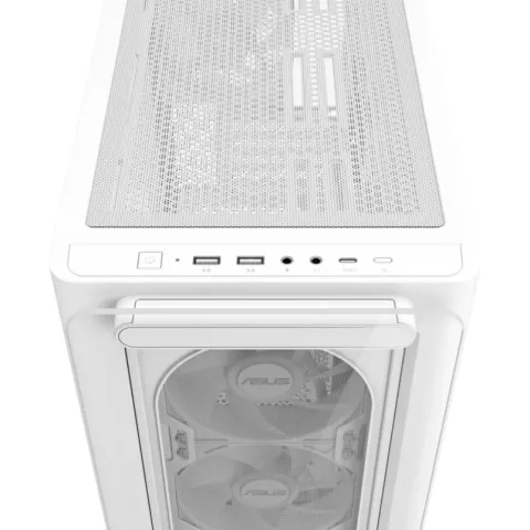 کیس ایسوس ASUS A23 PLUS TG ARGB WHITE - تصویر ۹