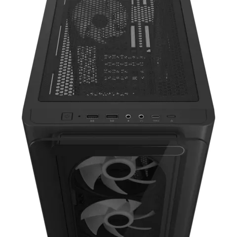 کیس ایسوس ASUS A23 PLUS TG ARGB BLACK - تصویر ۹