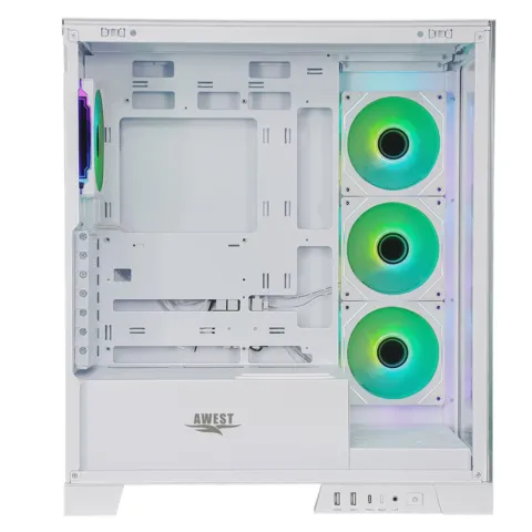 کیس اوست AWEST AQ16 WHITE - تصویر ۲